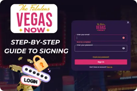 VegasNow login system